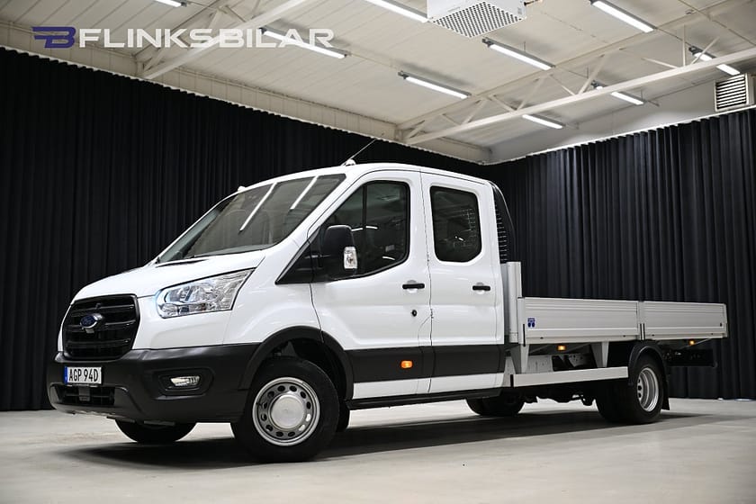 Bild 1 av Ford Transit 500 Chassi Dubbelhytt
