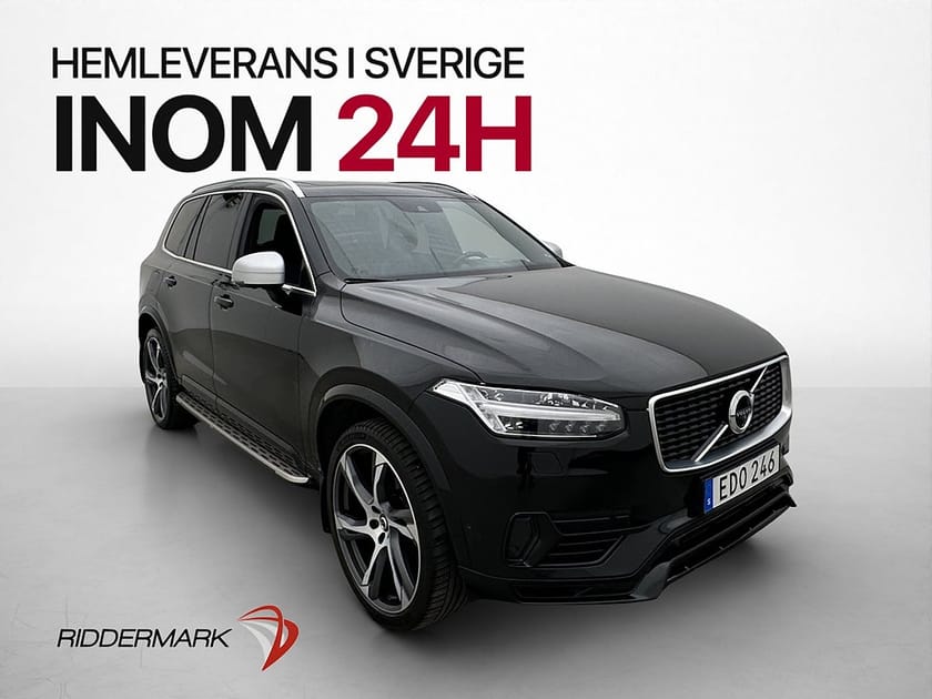 Bild 3 av Volvo XC90 T8 AWD R-Design 7-Sits Pano B&W 360 HUD Luft Drag