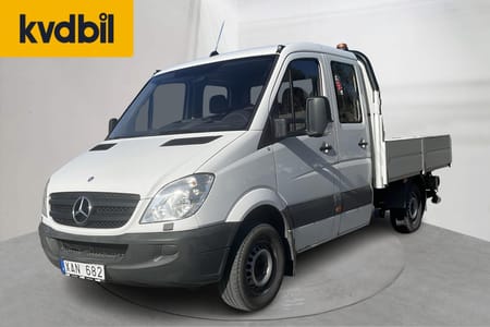 Mercedes-Benz Sprinter 315 CDI Chassi Crew Cab Pickup (150hk) Dubbelhytt Kran
