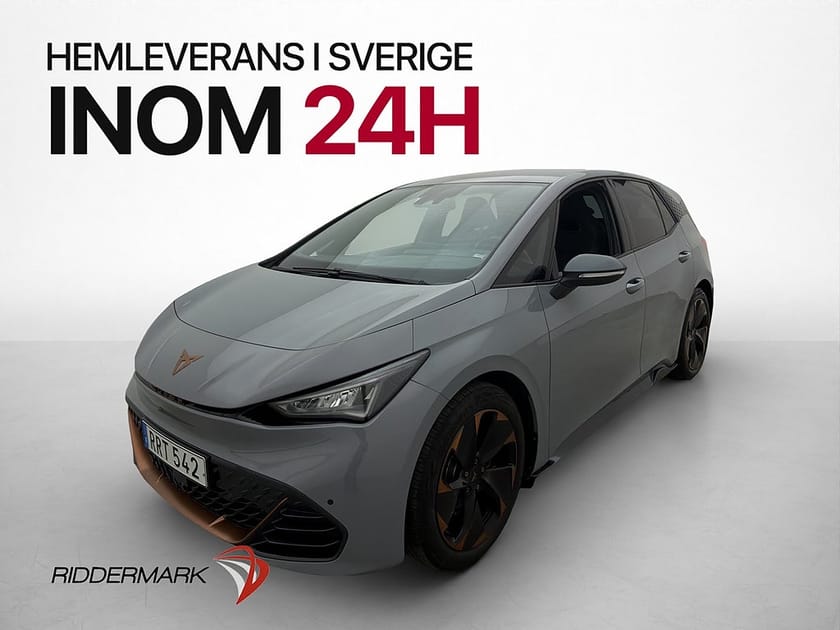 Bild 1 av CUPRA Born 58 204hk Värmare Kamera CarPlay Navi 19"