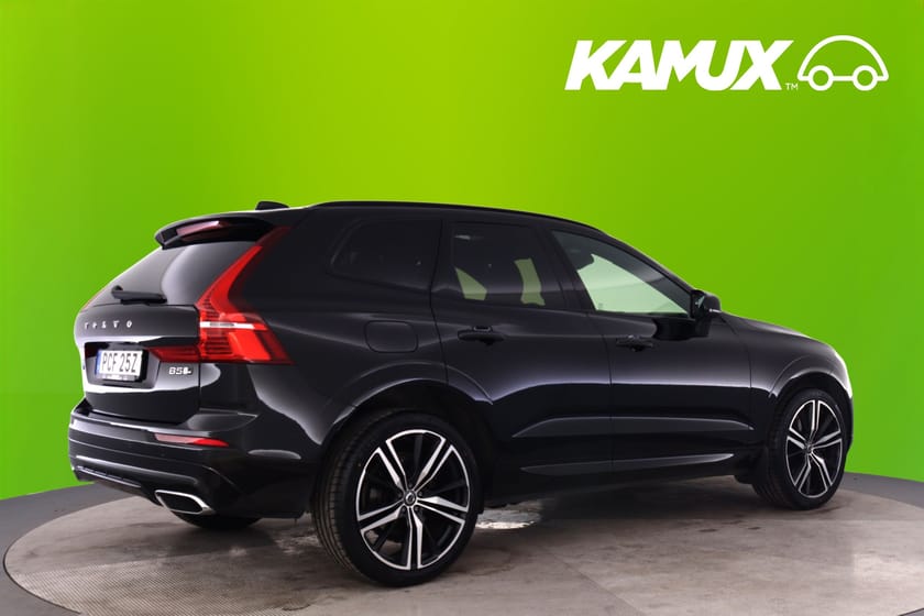 Bild 2 av Volvo XC60 B5 AWD 235hk R Design 21" 360 Pano H/K Drag GPS Läder Värmare