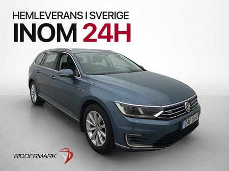Volkswagen Passat Variant GTE 218hk Värmare P-Sensorer CarPlay Drag