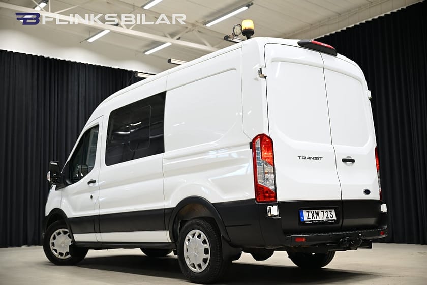 Bild 4 av Ford Transit 350 Crew Van TDCi AWD 130HK Dubbelhytt|Inredd|Moms|MktUtrustning