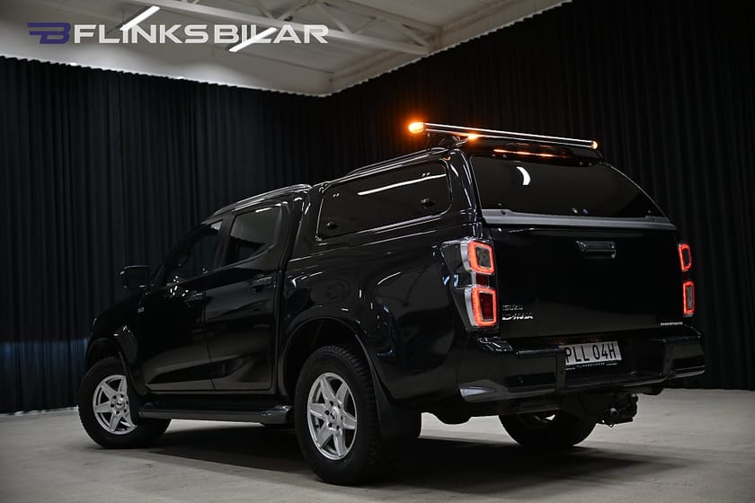 Bild 4 av Isuzu D-Max Crew Cab 163HK Automat|Kåpa|Drag|Värmare|XRX|Släde|EnÄgare|Moms