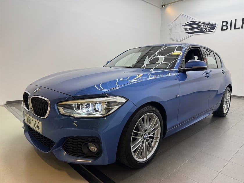 Bild 5 av BMW 118i 118 136hk M Sport Läder/Rattvärme/Nyservad/1 Brukare