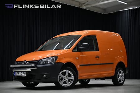 Volkswagen Caddy Skåpbil 4Motion DSG 140HK Inredd|Drag|GPS|LEDramp