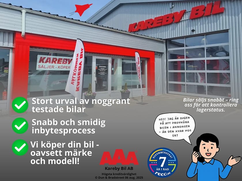 Bild 2 av Volvo V90 Recharge T6 AWD 350hk Core Kamera Drag Navi