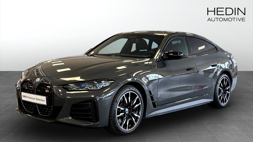 Bild 1 av BMW i4 M50 xDrive Gran Coupé M Sport Pro Fullycharge  Drag H/K Glastaklucka