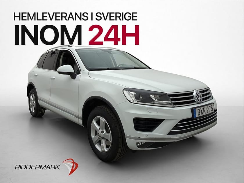 Bild 1 av Volkswagen Touareg V6 TDI 4M Pano Värmare Kamera Skinn Drag