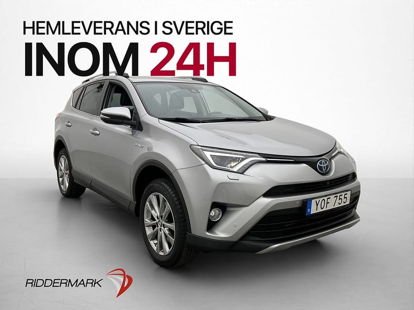 Bild 1 av Toyota RAV4 Hybrid 2.5 Dual VVT-i AWD Executive 360° Navi Skinn