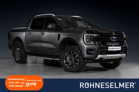 Ford Ranger Dobbelcab V6 Wildtrak AppLazer Webasto B&O 360Kam Krok El-Rulle+