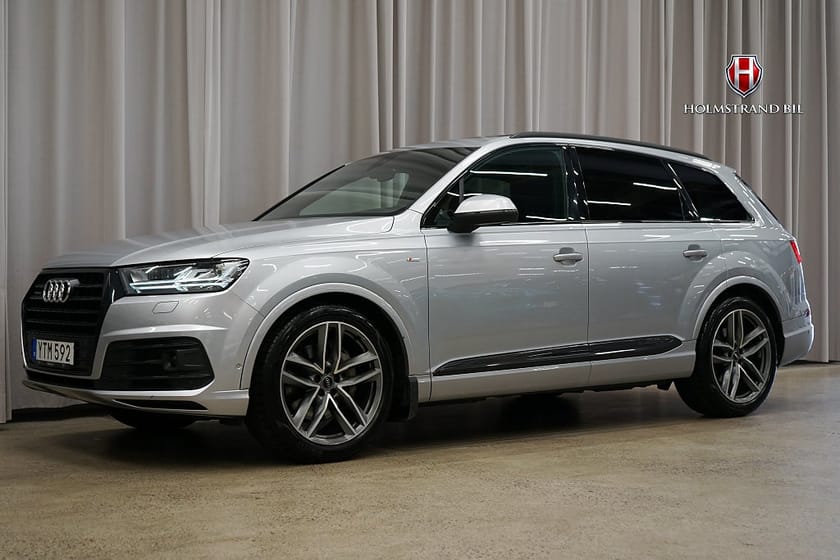 Bild 3 av Audi Q7 3.0 TDI V6 S line Pano Drag Valcona Rut-quilt BOSE Luft