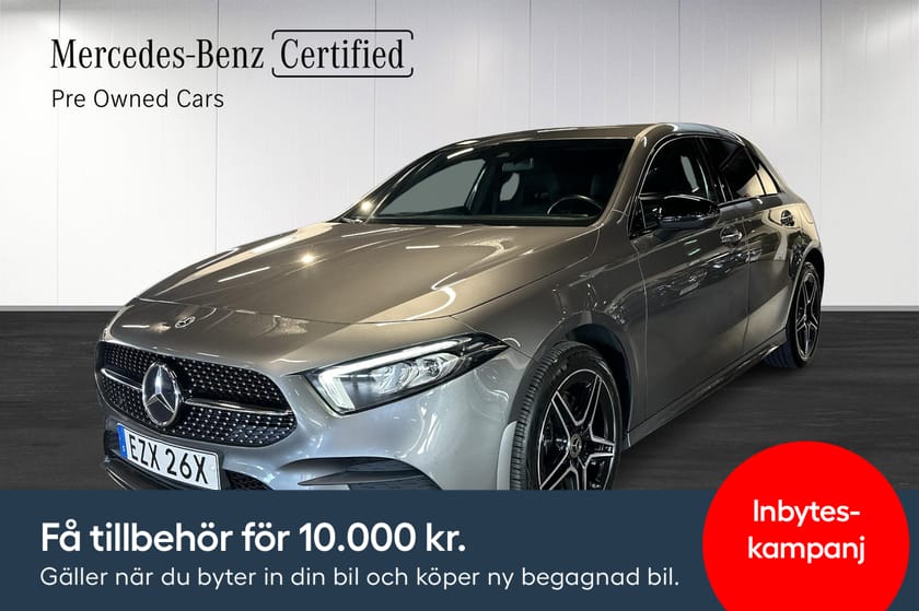 Bild 1 av Mercedes-Benz A 250 e 250e AMG Kamera Nightpackage Värmare