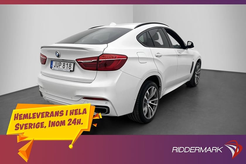 Bild 4 av BMW X6 xDrive40d M Sport Innovation D-Värm Pano H/K 360° HuD