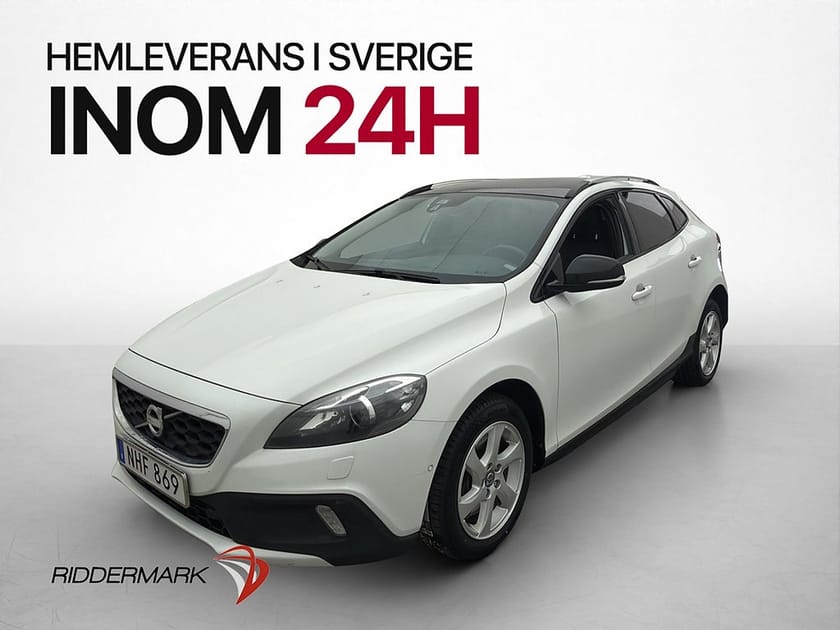 Bild 1 av Volvo V40 Cross Country D3 Summum Pano Sensorer Skinn Elstol