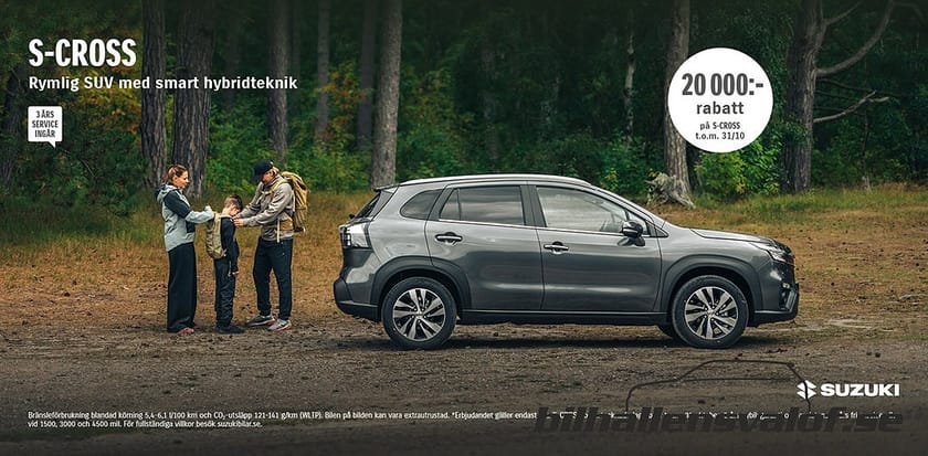 Bild 1 av Suzuki S-Cross Hybrid AllGrip