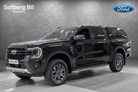 Ford Ranger Dobbelcab V6 (240hk)/Wildtrak/Webasto/ACC/360/Hardtop/H.feste++