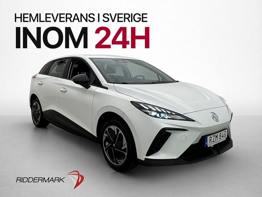 Bild 1 av MG 4 Electric Standard Range MOMS CarPlay Kamera Rattvärme