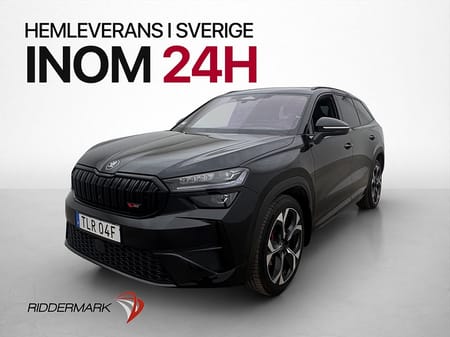 Škoda Kodiaq RS 7-Seater Skoda 2.0 TSI 4x4 7HUD Canton 7-Sits Värmare MOMS