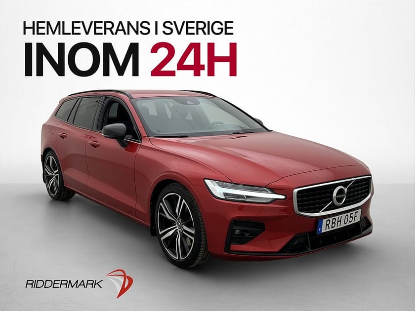 Bild 1 av Volvo V60 T5 250hk R-Design VOC B-Kamera Navi Carplay P-Värm