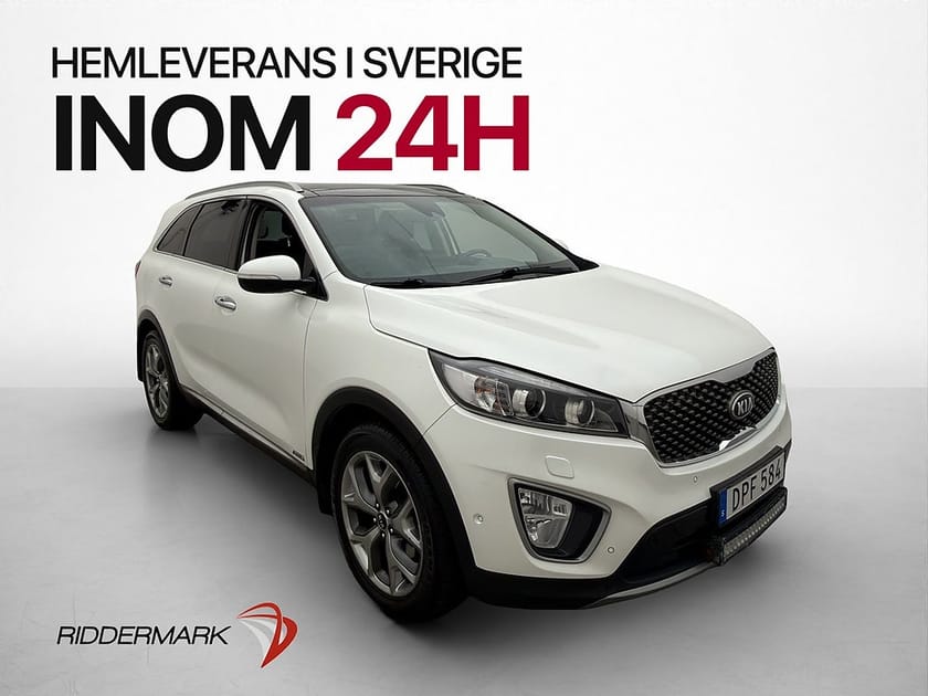 Bild 1 av Kia Sorento 2.2 CRDi AWD Business 7-Sits Pano Infinity Drag