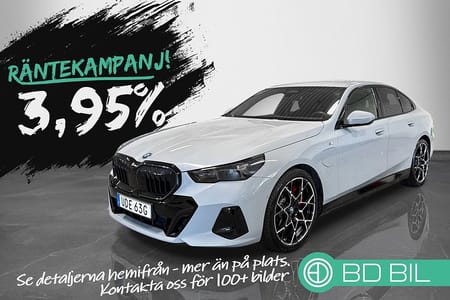 BMW 550e xDrive Sedan M-SPORT PRO ADAPTIVE-LED KAMPANJ 3,95% RÄNTA