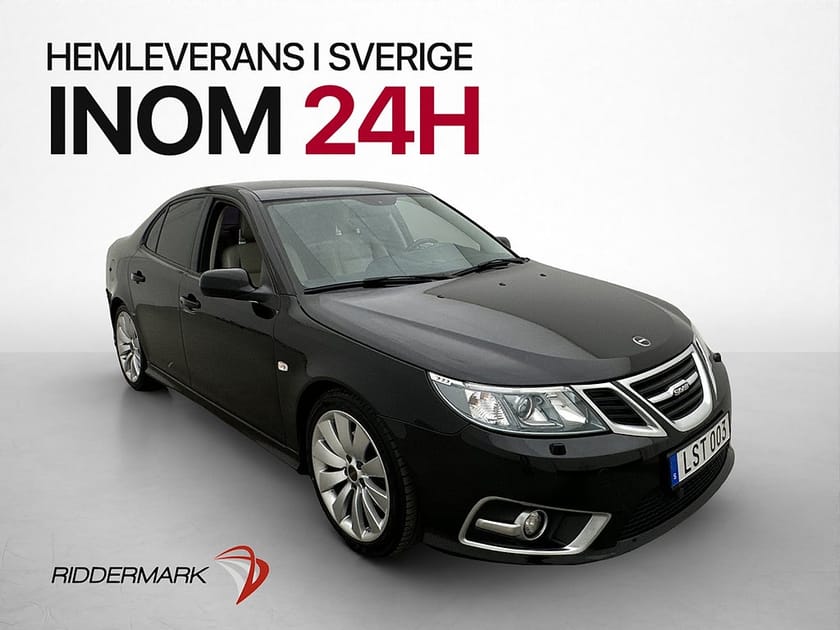 Bild 1 av Saab 9-3 Aero Sedan 2.0 T 220hk Drag Sensorer Skinn 1-ägare