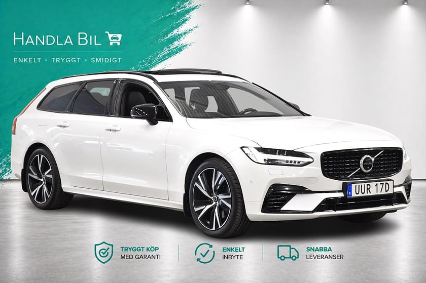 Bild 4 av Volvo V90 Recharge T6 AWD R-Design Pano Massage Drag Head-Up H/K