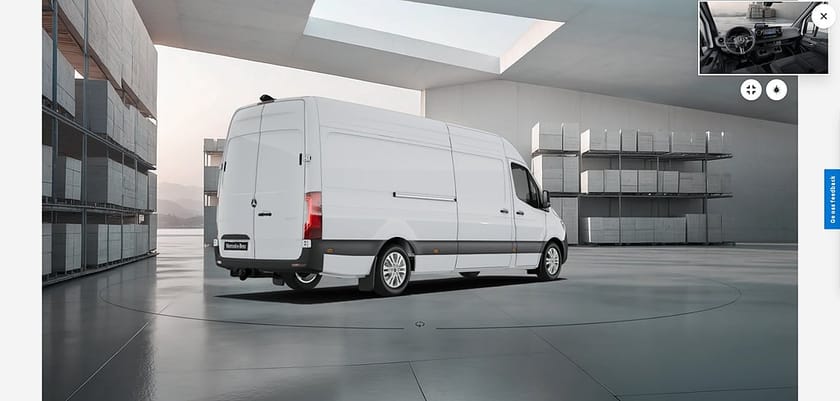 Bild 3 av Mercedes-Benz Sprinter 317 CDI RWD Panel Van