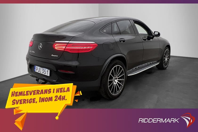 Bild 5 av Mercedes-Benz GLC 220 d Coupé 4MATIC 4M AMG Night Pano Burm 360°
