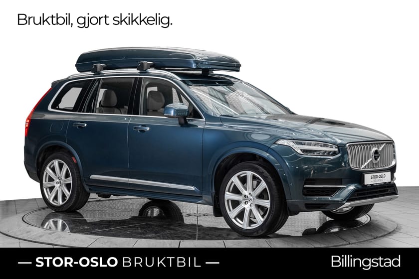Bilde 1 av Volvo XC90 T8 AWD Inscription 407hk/HUD/360/Web/ACC/Krok/Navi/B&W