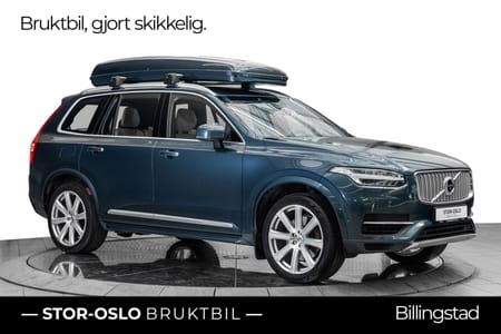 Volvo XC90 T8 AWD Inscription 407hk/HUD/360/Web/ACC/Krok/Navi/B&W