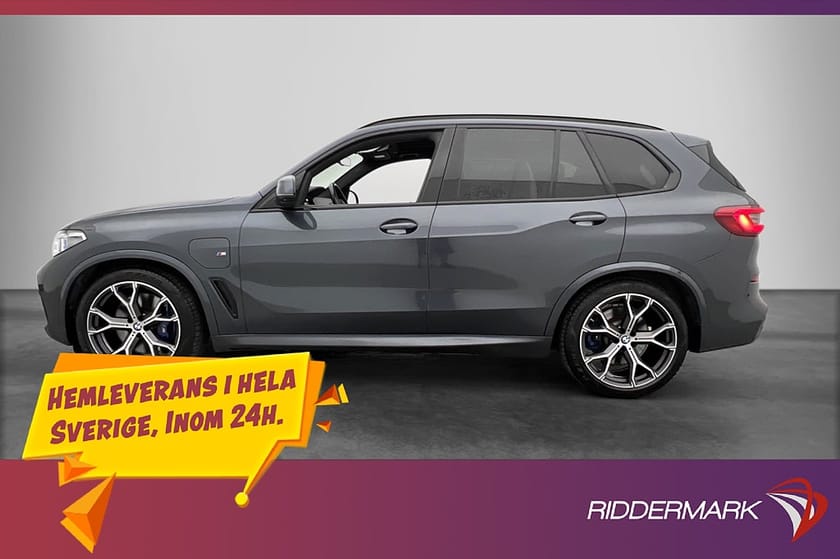 Bild 4 av BMW X5 xDrive45e iPerformance 394hk M Sport Pano Skinn Ambient HUD H/K