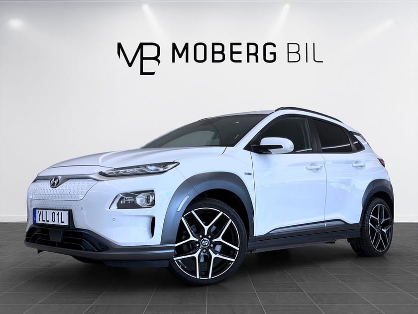 Bild 1 av Hyundai Kona Electric 64 kWh 204hk Premium HUD KRELL Navi Keyless B-Kamera