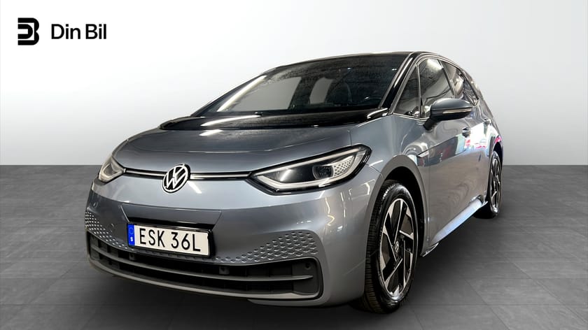 Bild 1 av Volkswagen ID.3 Pro Performance 58KWh LED Matrix Pano Kamera