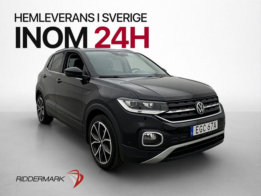 Bild 1 av Volkswagen T-Cross 1.0 TSI GT Sensorer CarPlay Adapt-Fart