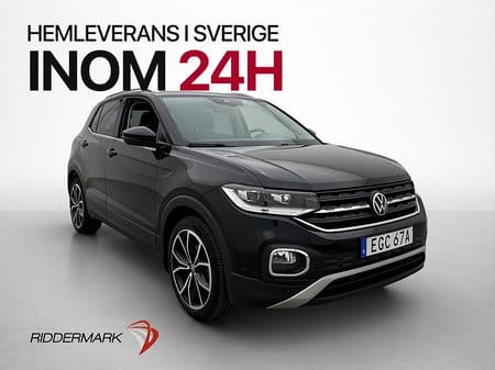 Volkswagen T-Cross 1.0 TSI GT Sensorer CarPlay Adapt-Fart