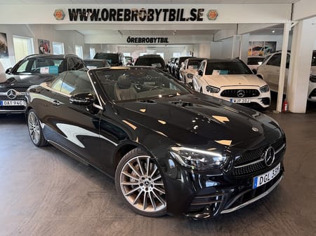 Mercedes-Benz E 400 d 4MATIC Cabriolet AMG Burmster Värmare Gps SE SPEC