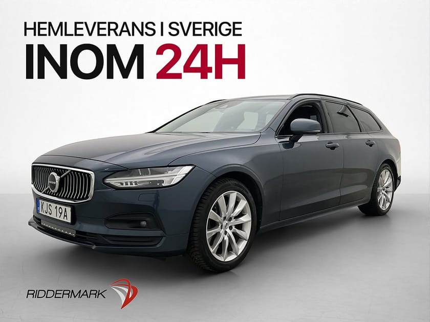 Bild 1 av Volvo V90 B4 AWD Advanced H/K VOC Värmare Kamera Navi Drag