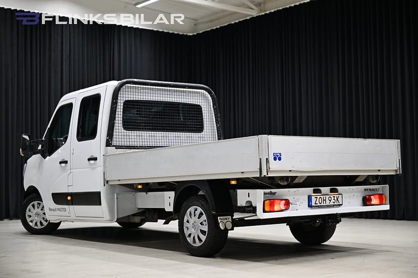Bild 5 av Renault Master Chassi Cab dCi 150HK Dubbelhytt|Flak|6-Sits|Drag|