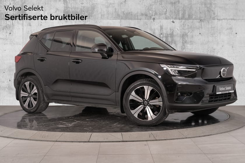 Bilde 1 av Volvo XC40 Recharge Twin motor 408 hk Ultimate. 360/Soltak/VOC/Varmepumpe/HK