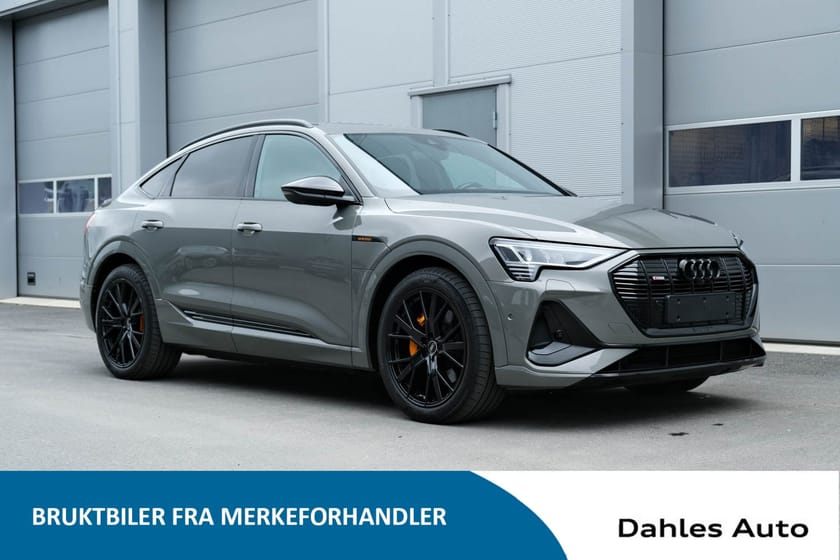 Bilde 2 av Audi e-tron Sportback 55 quattro sb s line sp black