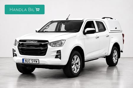 Isuzu D-Max Crew Cab 1.9 CNG 4WD Aut Drag D-Värm Kåpa Moms 163hk