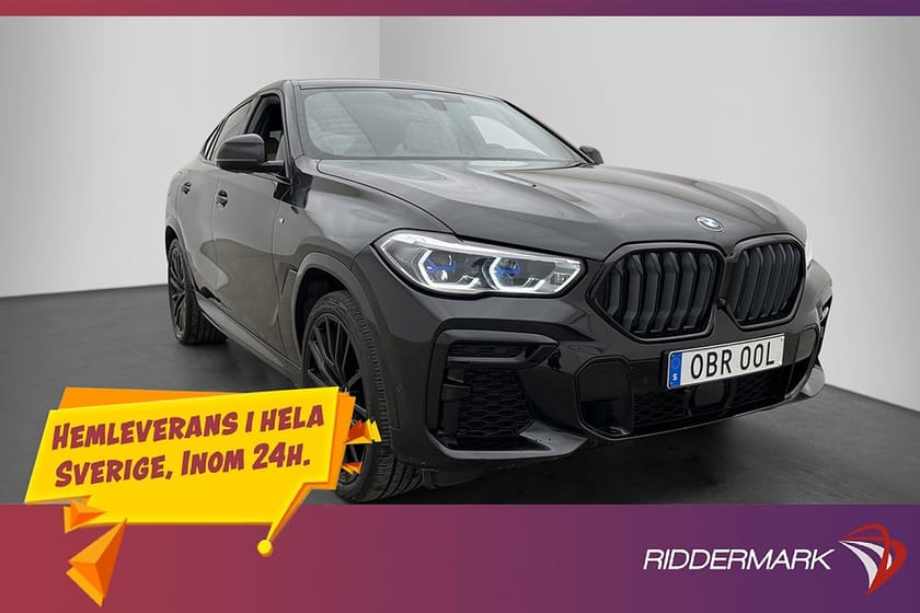 Bild 1 av BMW X6 xDrive30d M Sport Innovation Pano H/K Värm Laser 360°
