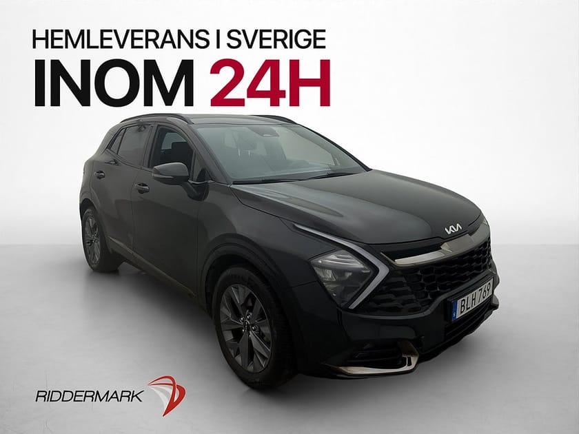 Bild 1 av Kia Sportage Hybrid 230hk MOMS Black Edition CarPlay Navi