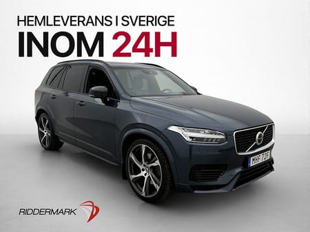 Volvo XC90 T8 AWD R-Design 7-Sit HUD Pano B&W Luft Värm Drag