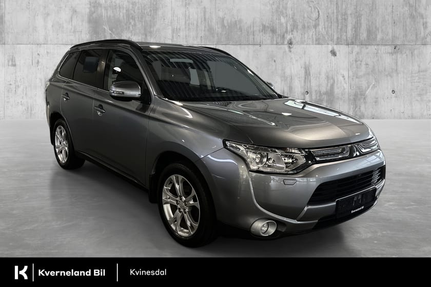Bilde 1 av Mitsubishi Outlander 2.2 150hk Diesel AWD/Hengerfeste/Skinn/Dab