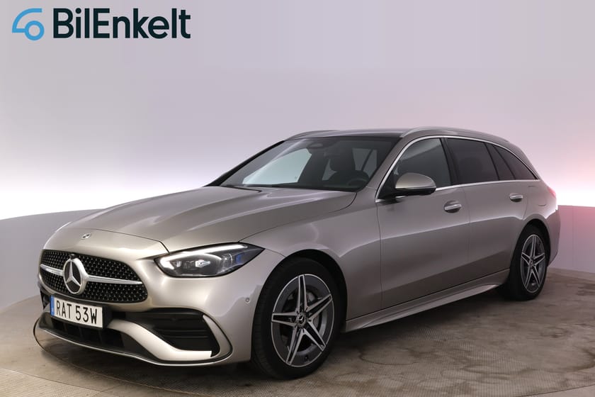 Bild 4 av Mercedes-Benz C 300 T de 4MATIC AMG Pano Burmester HUD 360*