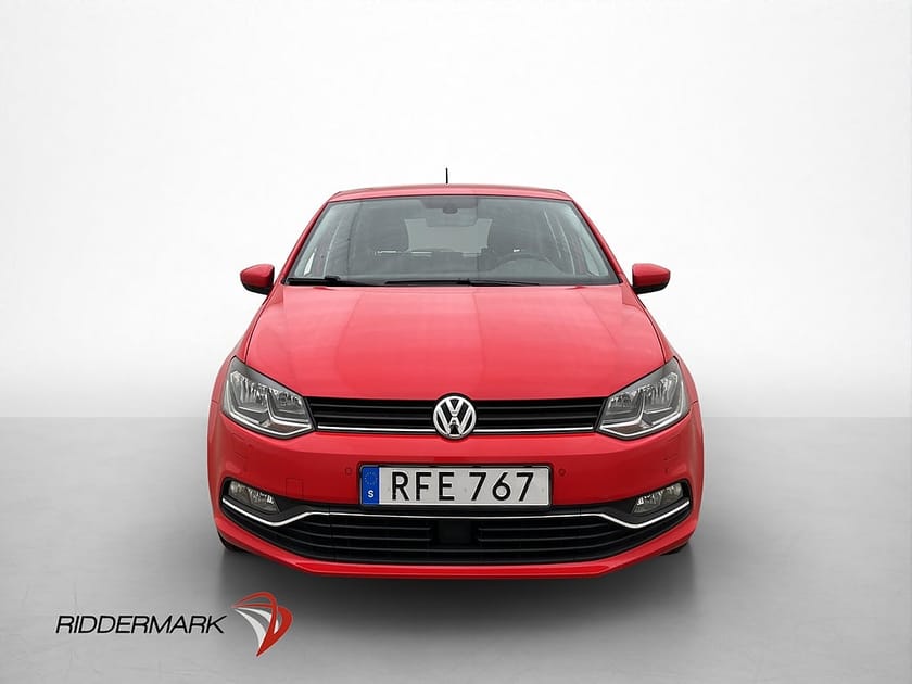 Bild 2 av Volkswagen Polo TSI 90hk P-Sensorer Bluetooth Farthållare