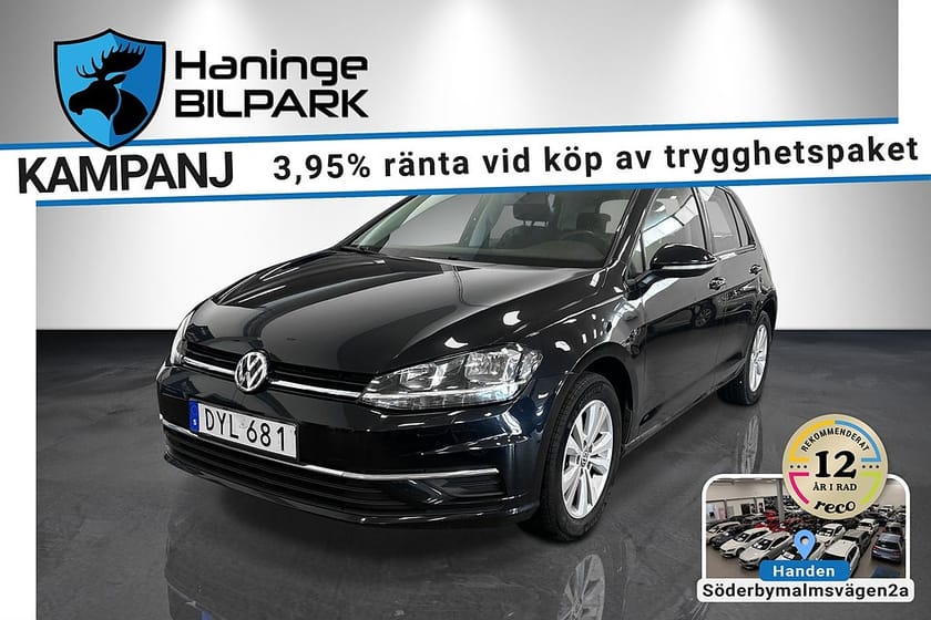 Bild 1 av Volkswagen Golf 1.0 TSI BASE SUPERDEAL 3.95% / B-KAM / FARTHÅLLARE / BT